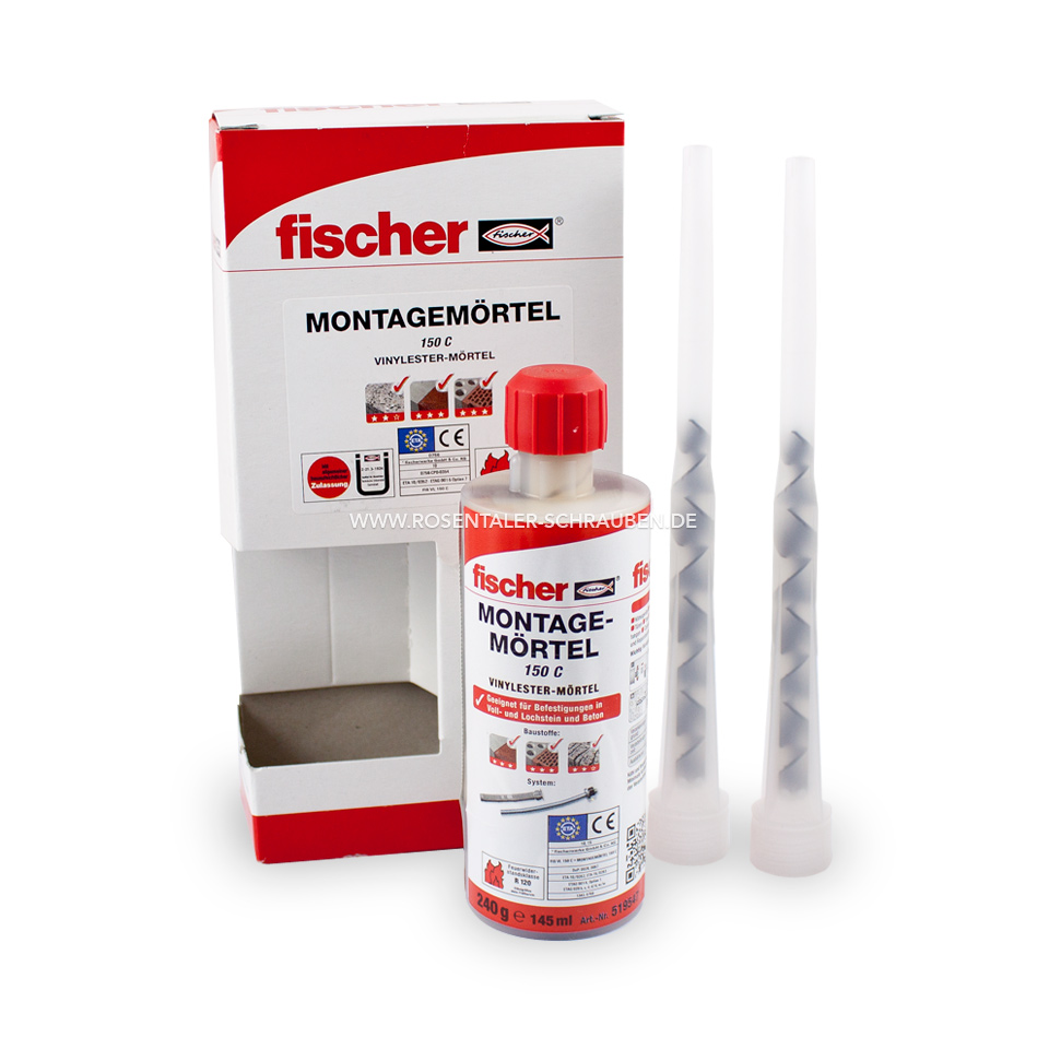 Fischer Montagemörtel 150 C Injektionsmörtel