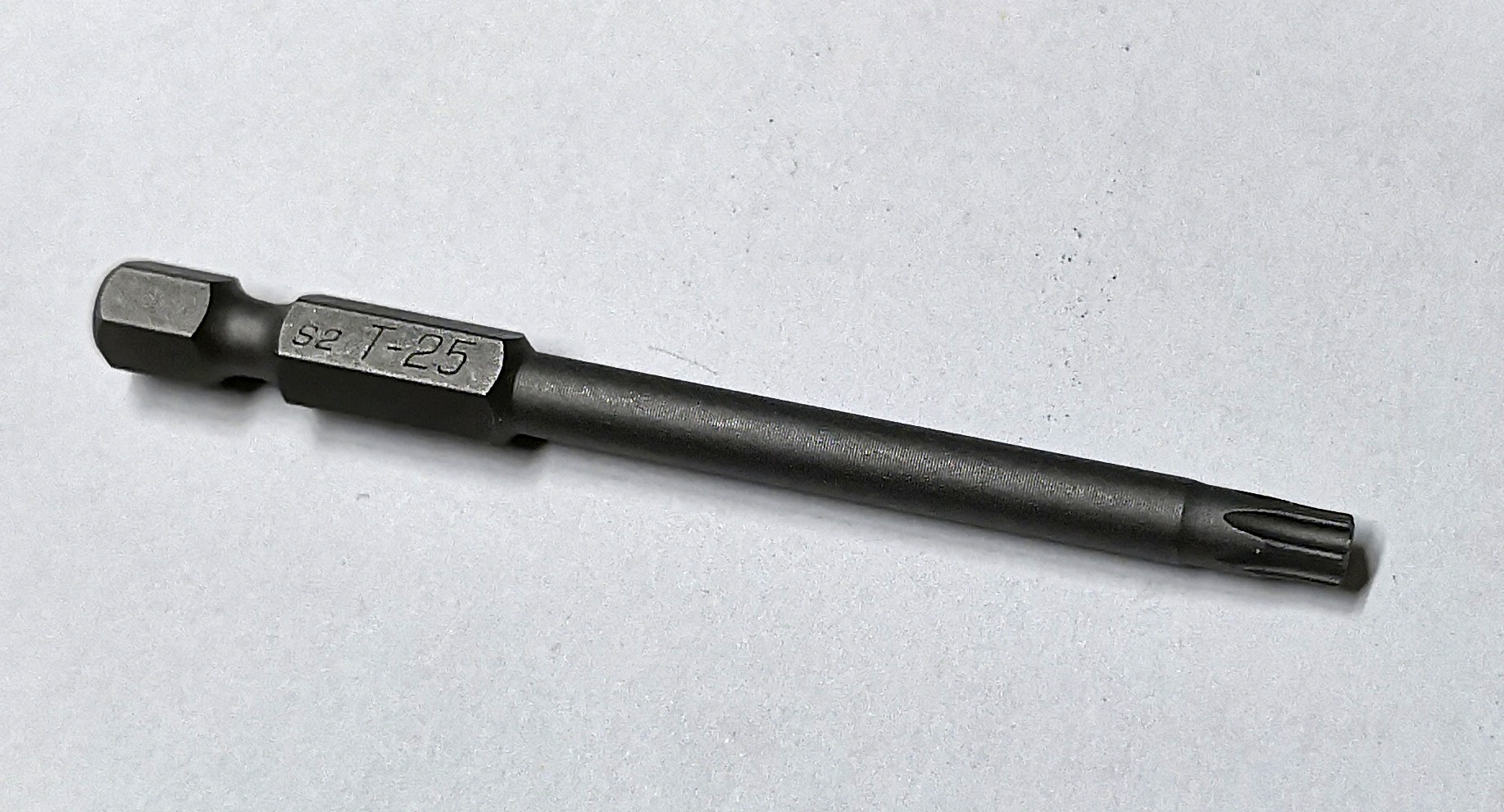 1/4" Bit Innensechsrund (Torx®) T25 mit Bohrung, 75mm lang