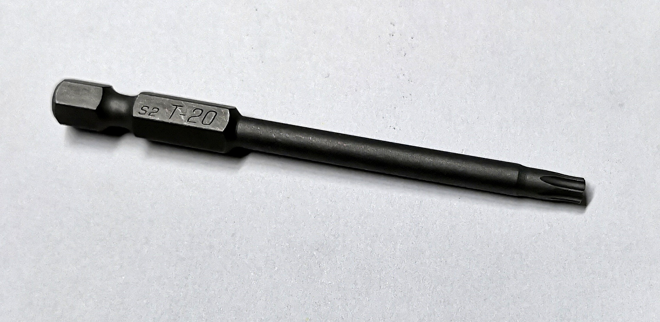 1/4" Bit Innensechsrund (Torx®) T20 mit Bohrung, 75mm lang